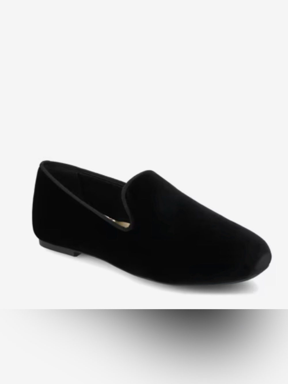 Birdies The Starling Loafer Black Velvet Slip on Shoes Loafers Slip Size 8.5